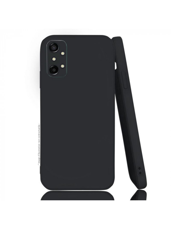 Coque softy touch pour Samsung Galaxy S22 Plus – Coloris Noir