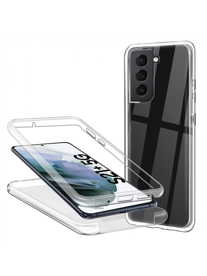 Coque 360 pour Samsung Galaxy S21 Plus – Coloris Transparent