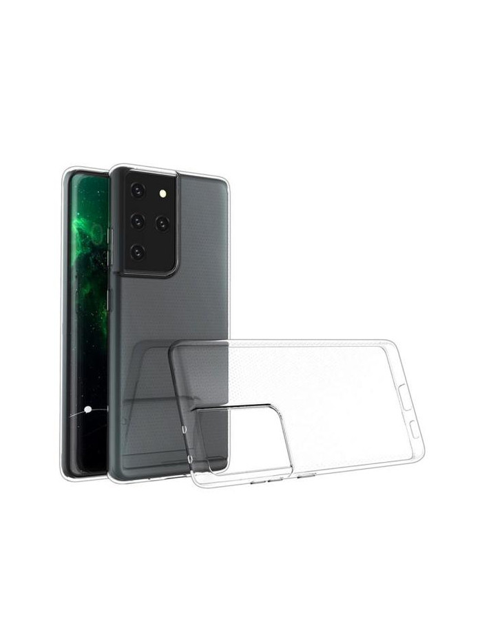 Coque Minigel slim pour Samsung Galaxy S21 Ultra – Coloris Transparent