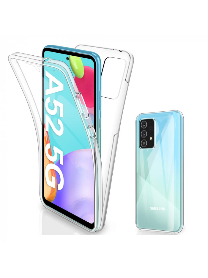 Coque 360 pour Samsung Galaxy A52 4G / 5G / S – Coloris Transparent