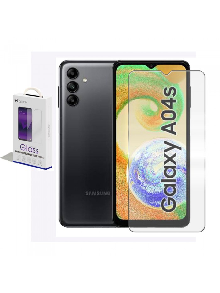 Protection Protection verre trempé pour Samsung Galaxy  A04S