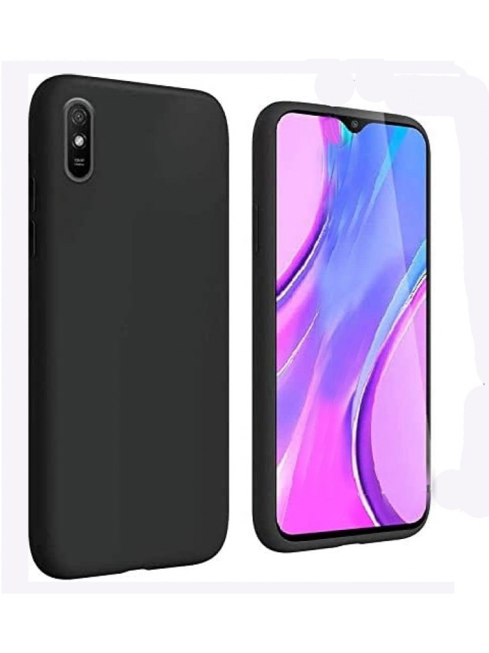 Coque softy touch pour Xiaomi Redmi 9A – Coloris Noir