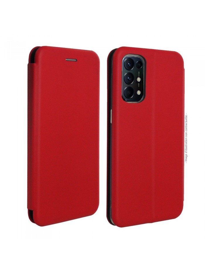 Book case sans fenêtre pour Samsung A51– Coloris Rouge