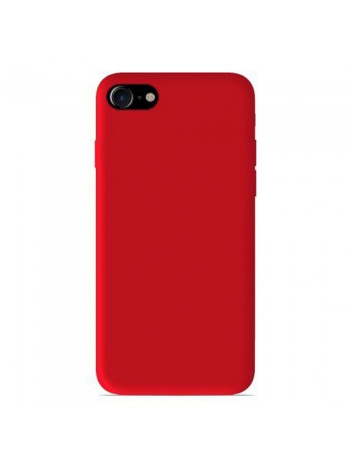 Coque softy touch pour iPhone 7 / 8 / S2 / S3 – Coloris Rouge