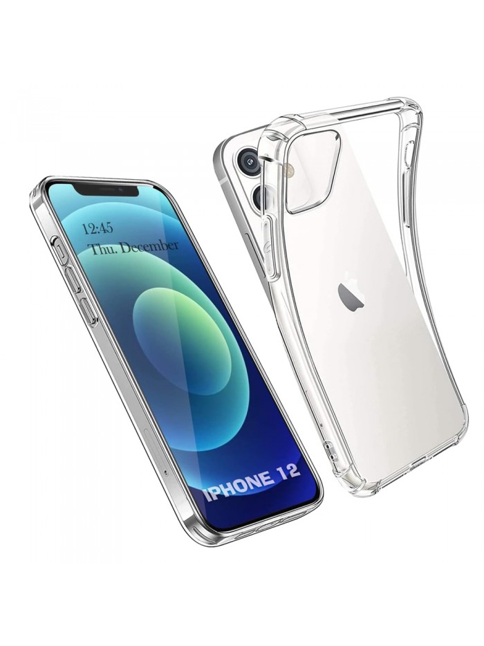 Coque Minigel slim pour iPhone 12 / iPhone 12 Pro – Coloris Transparent