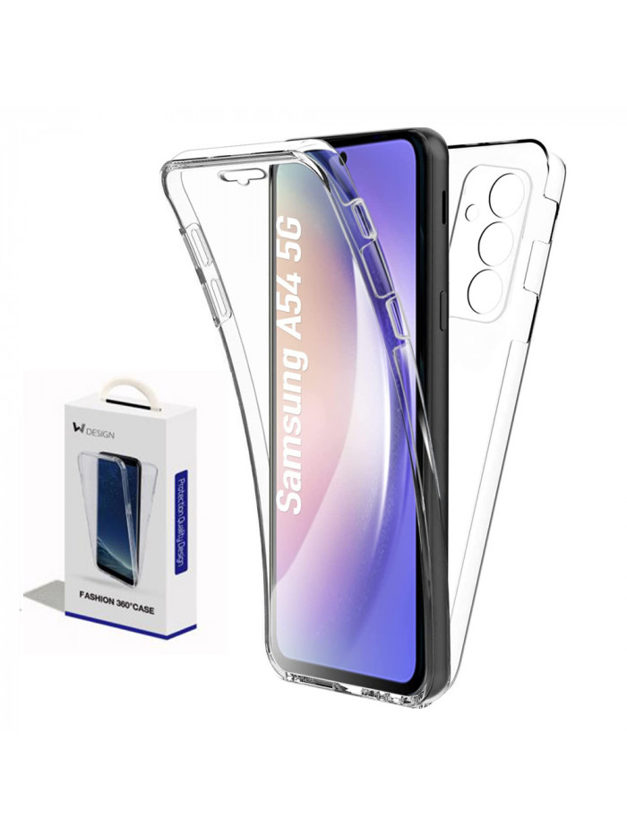 Coque 360 pour Samsung Galaxy A54 – Coloris Transparent