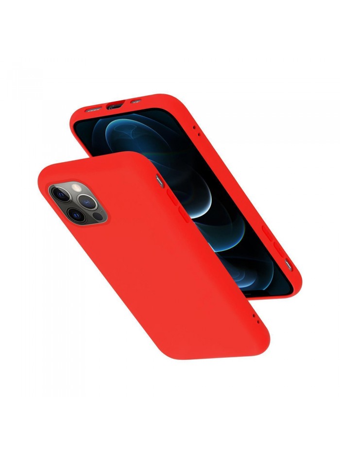 Coque softy touch pour iPhone 13 Pro Max – Coloris Rouge