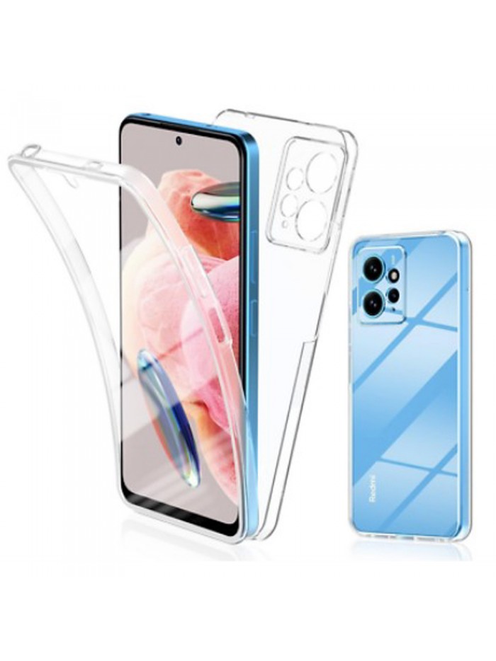 Coque 360 pour Xiaomi Redmi Note 12 4G – Coloris Transparent