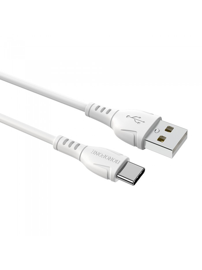 BOROFONE CABLE BX51 TRIUMPH - USB TO TYPE C - BLANC