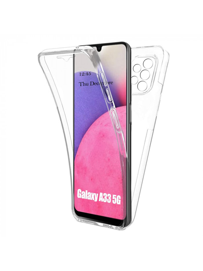 Coque 360 pour Samsung Galaxy A33 – Coloris Transparent