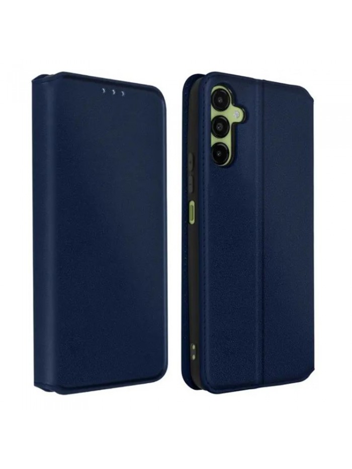 Book case sans fenêtre pour Samsung Galaxy A14 – Coloris Bleu