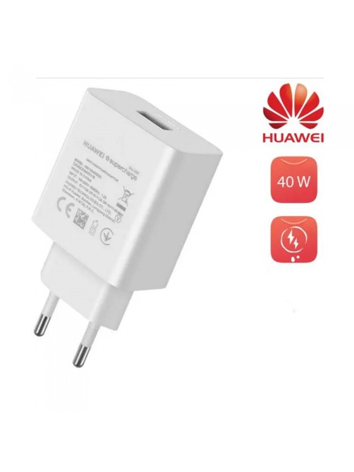 Lot de 50 chargeurs origine HUAWEI USB 40W - Blanc -Vrac