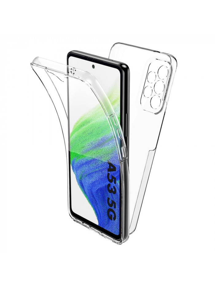 Coque 360 pour Samsung Galaxy A53 – Coloris Transparent