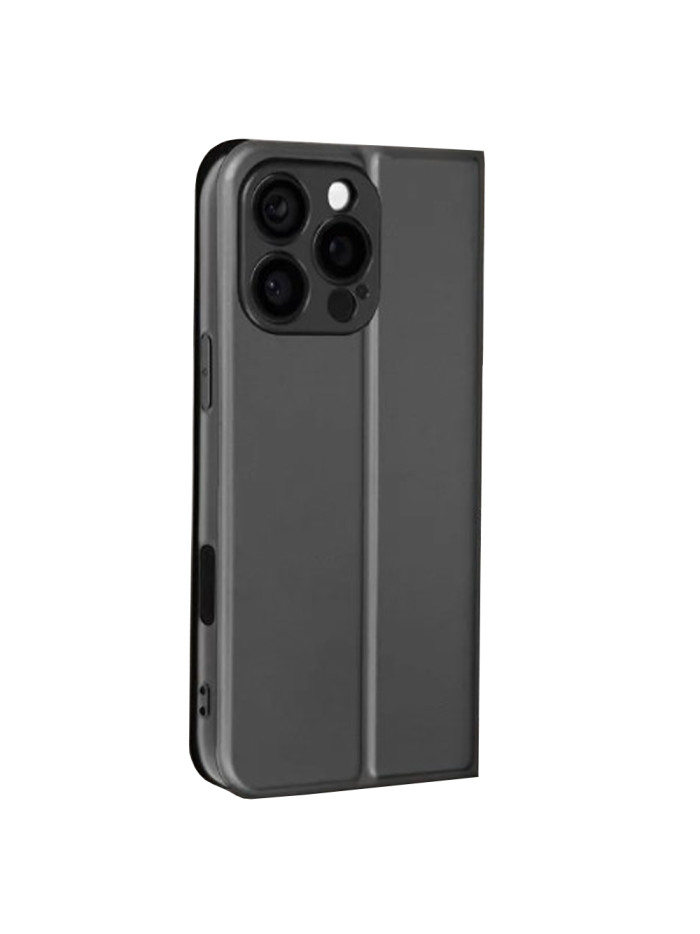 Book case sans fenêtre pour iPhone 16 Pro - Coloris noir