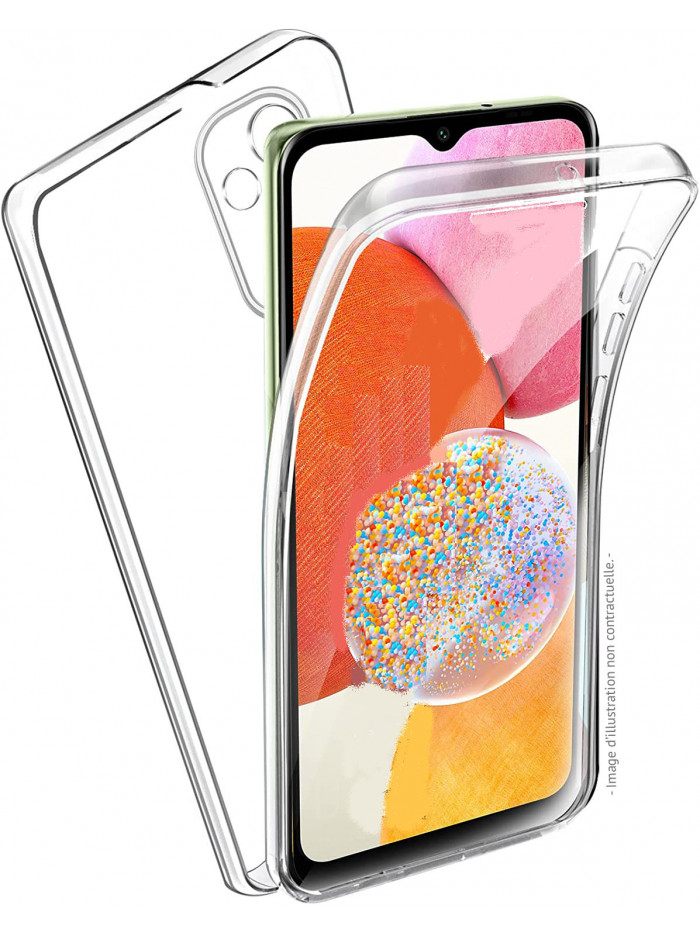 Coque 360 pour Samsung Galaxy A24 – Coloris Transparent