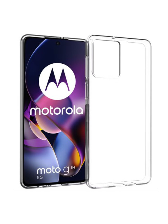 Coque Minigel  Slim pour Motorola G54 - Coloris Transparent