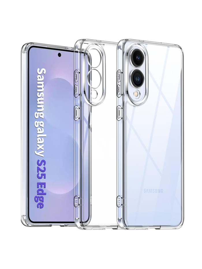 Coque Minigel Slim Pour Samsung Galaxy S25 Edge - Coloris Transparent