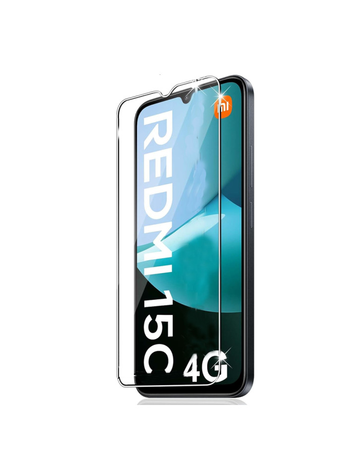 Protection en verre trempé pour Xiaomi Redmi 15c