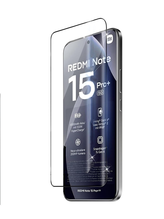 Protection verre trempé pour Xiaomi Redmi Note 15 Plus