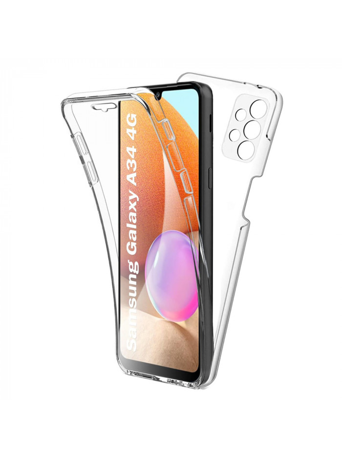 Coque 360 pour Samsung Galaxy A32 4G – Coloris Transparent